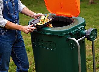 Efficient Composting: Transforming Organic Waste with a Garden Composter