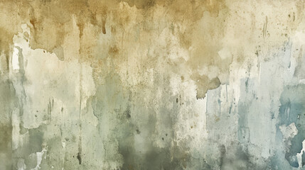An abstract watercolor background with muted earthy shades of tan, olive green, and dusty blue, creating a textured and organic surface.