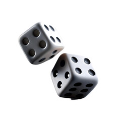 3d rendering of dices