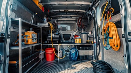 Organized Van Interior