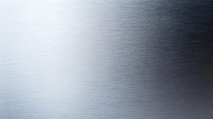 Abstract Silver Gradient Background, a subtle grain texture, smooth light-to-dark silver transition for an elegant feel