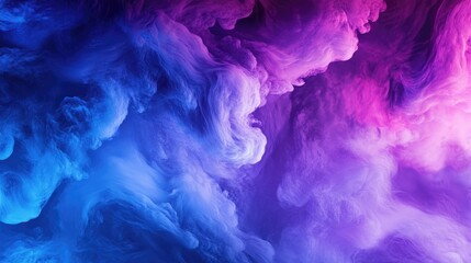 Fototapeta premium Vibrant violet and blue abstract backdrop featuring striking contrasts of dark and light tones A surrealistic canvas reflecting contemporary art aesthetics for various creative projects
