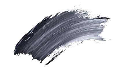 paint brush stroke on a white transparent background