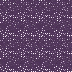 Violett pattern with white polka dots