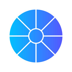 color circle gradient icon