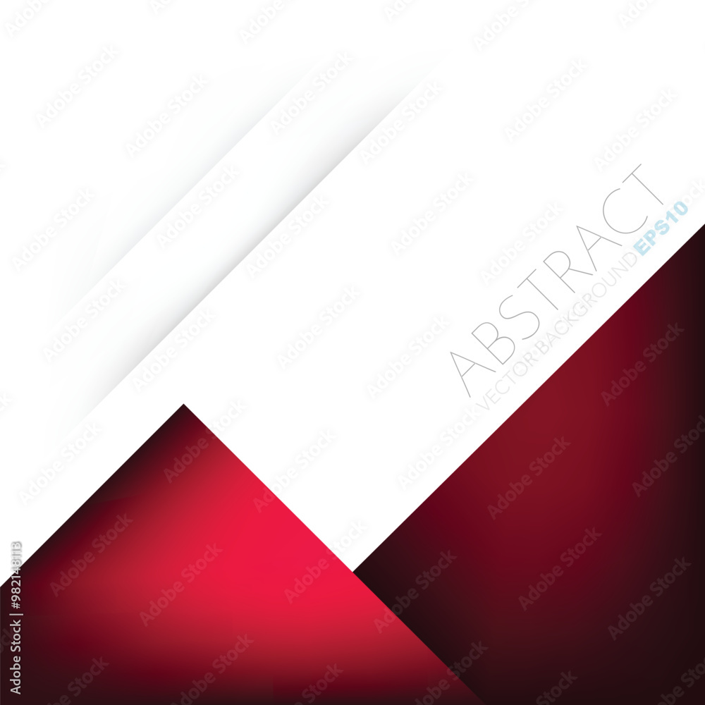 Fototapete graphic geometric triangle overlap vector layer background for text and message design