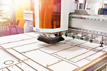 CNC milling and engraving machine woodworking