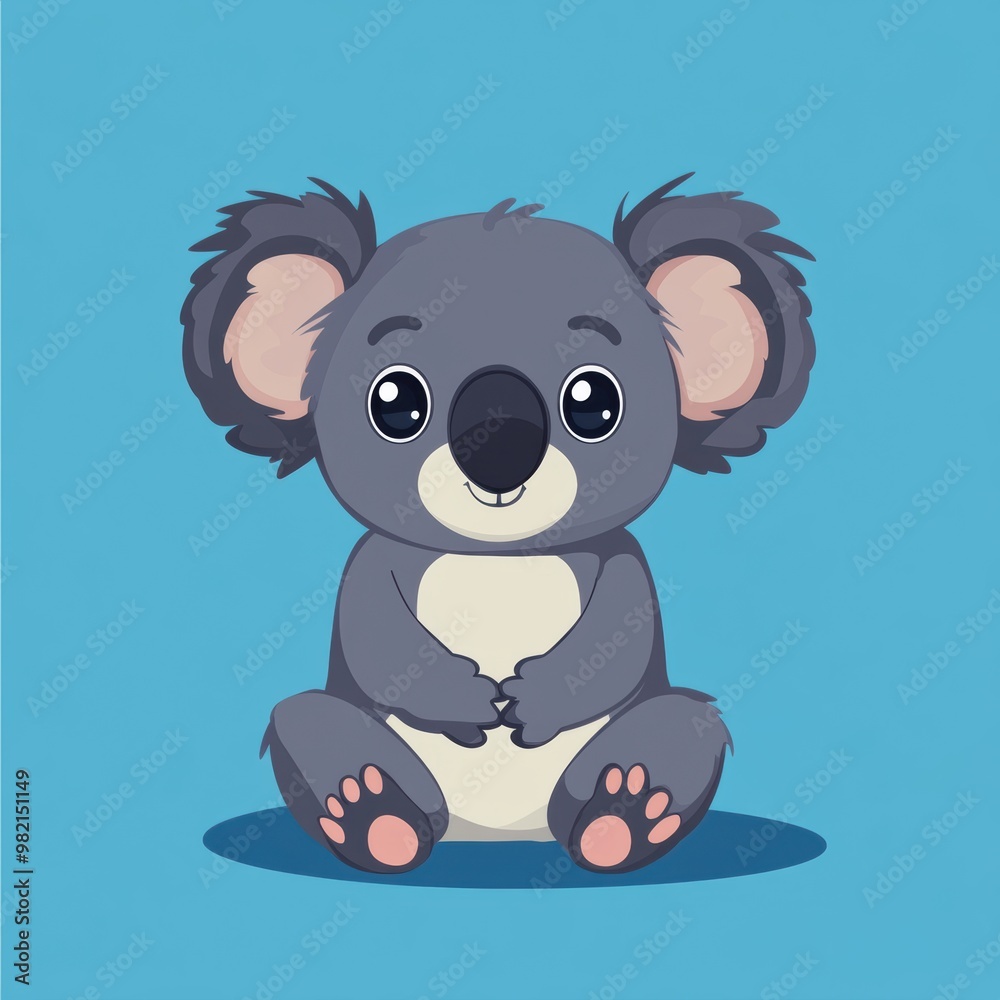 Poster Cute Koala Bear.