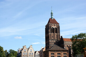 tower in a historic brick building
