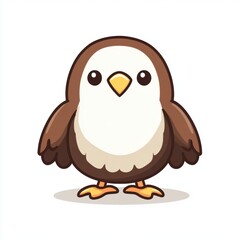 Obraz premium Cute Cartoon Bird.