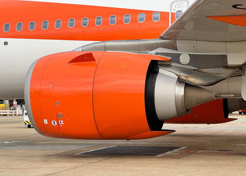 EasyJet Airbus A321 NEO CFM Leap 1A Jet Engine