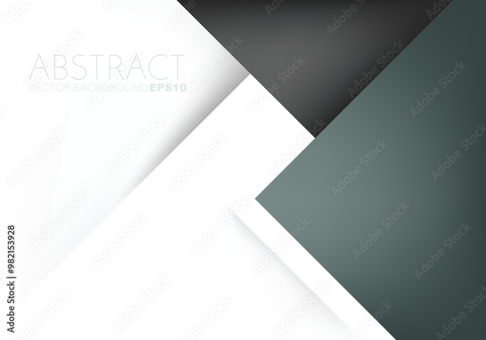 Poster graphic geometric triangle overlap vector layer background for text and message design
