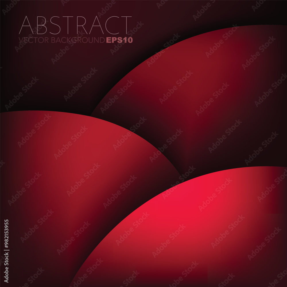 Fototapete graphic vector curve line overlap background for text and message design