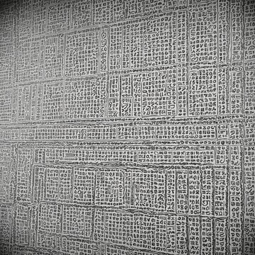 doodle binary code screen listing table pattern background