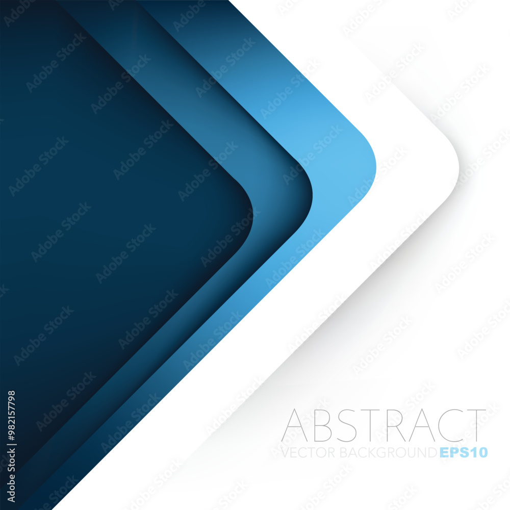 Fototapete graphic geometric triangle overlap vector layer background for text and message design