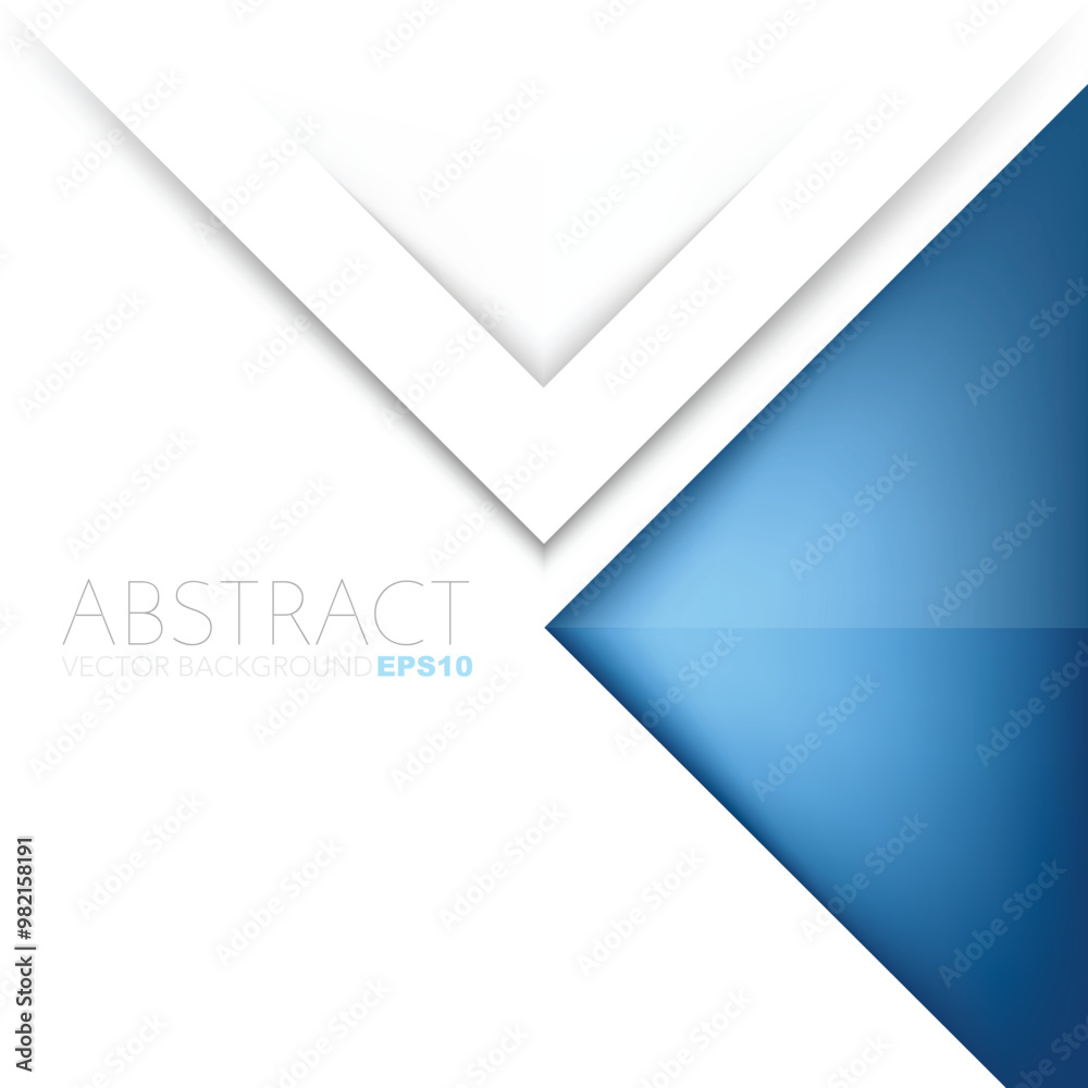 Fototapete graphic geometric triangle overlap vector layer background for text and message design
