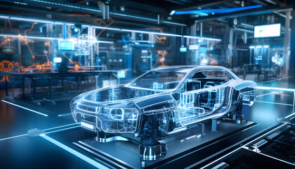 Robotics in car manufacturing