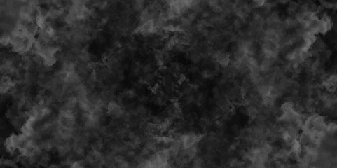 Abstract black fog design with smoke texture overlays. fume overlay design. background with smoke on black and Fog and smoky effect for photos design. Misty fog effect and Isolated black background.