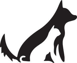 Cat icon symbol vector image illustration