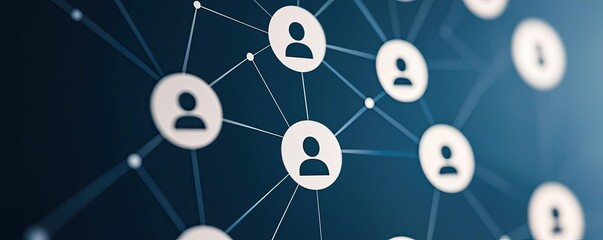 A digital interface with multiple user icons, each showing engagement actions like likes, shares, and comments, illustrating active user participation