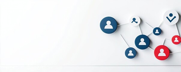 A social media analytics page with user icons next to engagement graphs, emphasizing the measurement of user activity and engagement levels