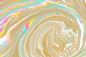 digital liquid illustration with unique colors for design background purposes