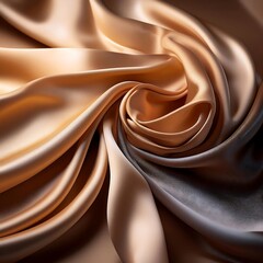 Pastel Silk Fabric River Design&rdquo;