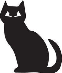 Cat icon symbol vector image illustration