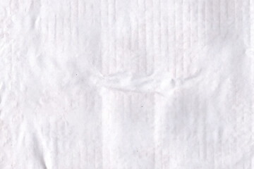 Obraz premium Glued paper Wrinkled overlay poster template set. Vector Realistic wet wrinkled banner mockup 