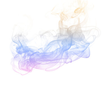 Swirls of Mist: The Smoky Veil Over a Foggy Horizon
                        