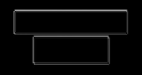 Call Out on black background, copy space	
