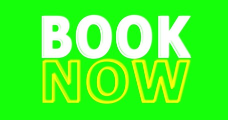 book now, flat linear simple trend modern logo graphic art mobile app design isolated., concept of reserve room or bed in hostel or motel for journey