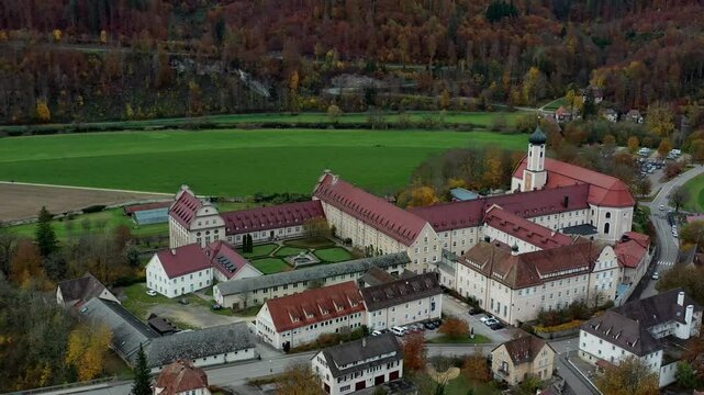 Aerial view of the town centre of Tuttlingen, Black Forest, Baar, Heuberg, Baden-W&uuml;rttemberg, Germany