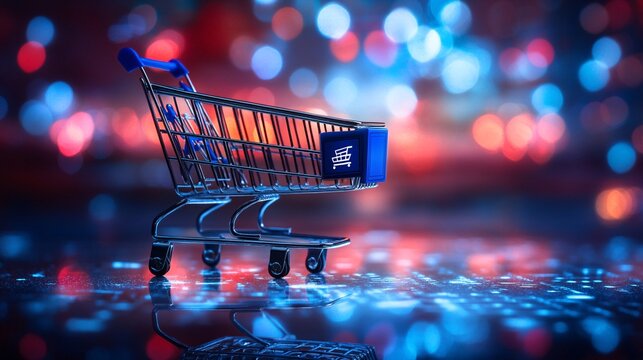 A digital shopping cart on a website with options for secure payment through an e-wallet or credit card. The secure checkout badge is prominently displayed to assure safe transactions during a flash