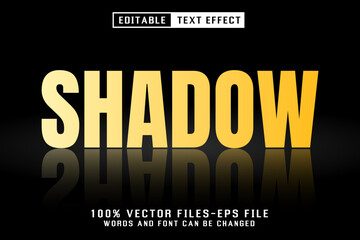 Shadow Editable Text Effect