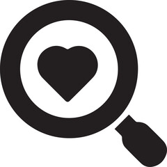 Love icon symbol vector image illustration
