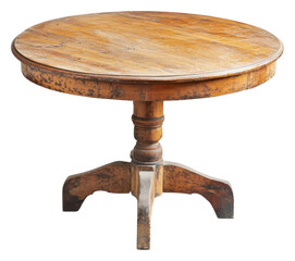 PNG Rustic wooden dining table in a cozy setting