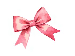 Watercolor Pink Coquette Bows Clipart, pastel pink  Ribbon, Silk , Girly Clipart, Cute soft Pink Bows, bow sublimation, aesthetic, Light pink girly, White background, digital download