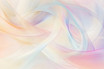 A soft color palette blending seamlessly in an abstract background producing a harmonious and calming visual effect