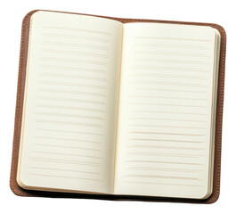 PNG Open blank notebook on a wooden table for writing