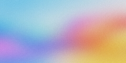 Grainy texture background, featuring with blue, pink colors with noise texture effect. Ideal for use as a backdrop, header, poster, banner, cover design