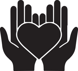 Love icon symbol vector image illustration
