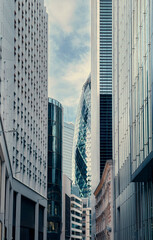 Obraz premium city skyscrapers