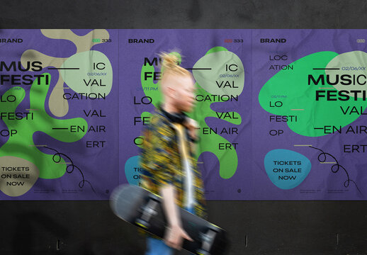 Wal Poster Set Mockup