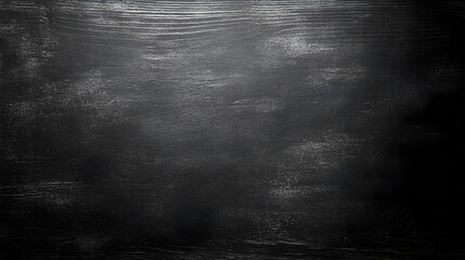 Distressed Black Wood Background with Subtle Grain and Texture