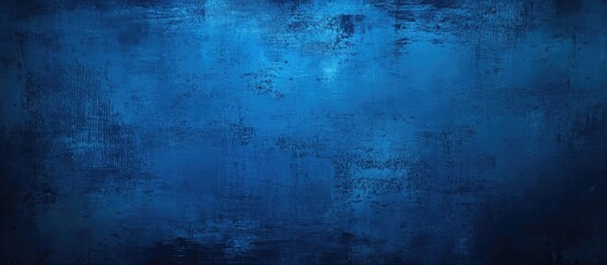 Obraz premium Abstract Grunge Wallpaper Detail Featuring Dark Blue With Streaks And Spots