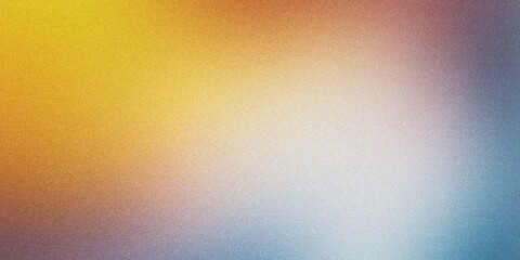 Grainy texture background, featuring with white, yellow colors with noise texture effect. Ideal for use as a backdrop, header, poster, banner, cover design