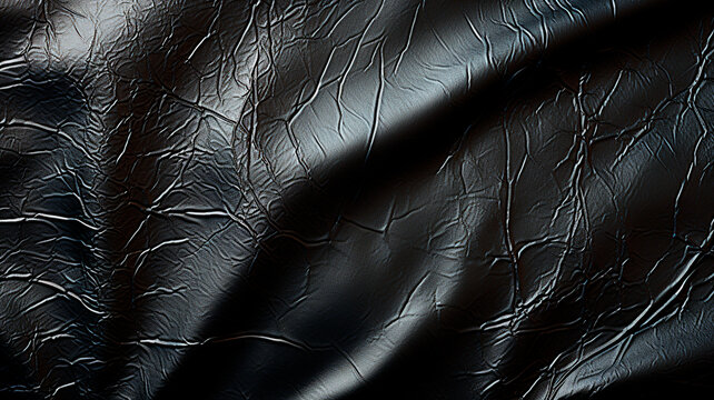 Fondo de cuero negro.