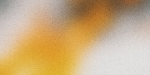 Fototapeta premium Grainy texture background, featuring with black, white, yellow colors with noise texture effect. Ideal for use as a backdrop, header, poster, banner, cover design 