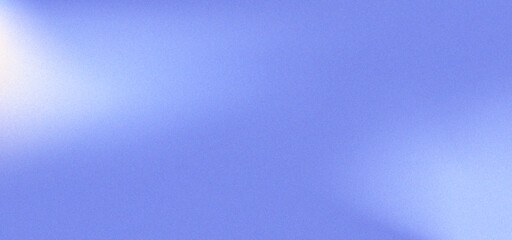 Aesthetic winter gradient background. Blurry wallpaper with grain textured in pastel blue colors. Vector illustration